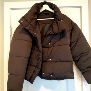 Top shop Black puffer jacket
